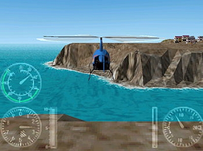 Screen ze hry Rescue Copter