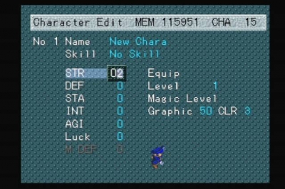 Screen ze hry RPG Maker