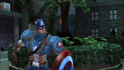 Screen ze hry Captain America: Super Soldier