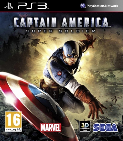 Obal hry Captain America: Super Soldier