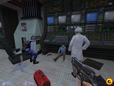 Screen Half-Life: Blue Shift