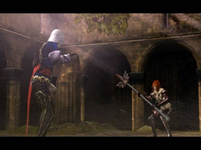 Screen ze hry Castlevania: Curse of Darkness