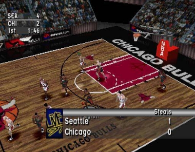 Screen ze hry NBA Live 97