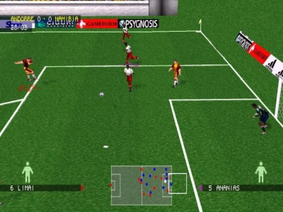 Screen ze hry Adidas Power Soccer 98