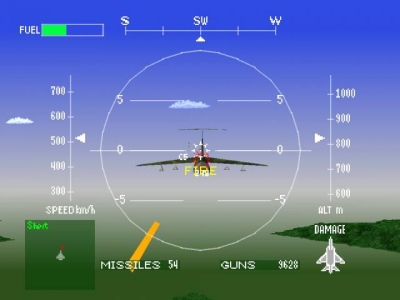 Screen ze hry Air Combat