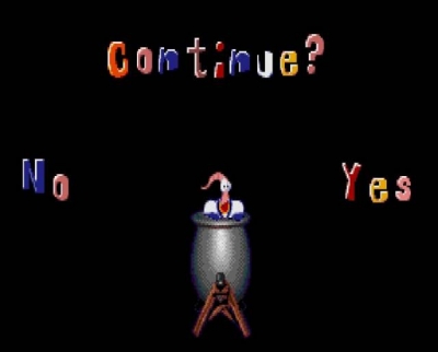 Screen ze hry Earthworm Jim 2