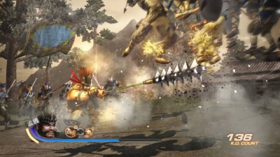 Screen ze hry Dynasty Warriors 7