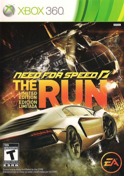 Obal hry Need for Speed: The Run