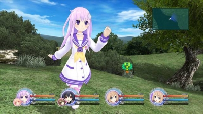 Screen ze hry Hyperdimension Neptunia mk2