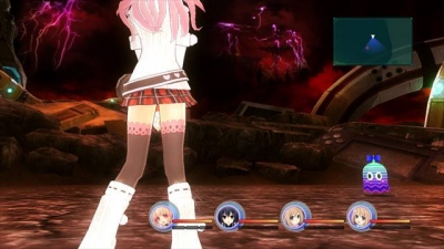 Screen ze hry Hyperdimension Neptunia mk2