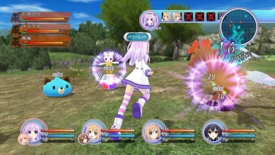 Screen ze hry Hyperdimension Neptunia mk2