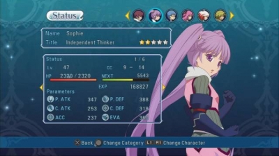 Screen ze hry Tales of Graces f