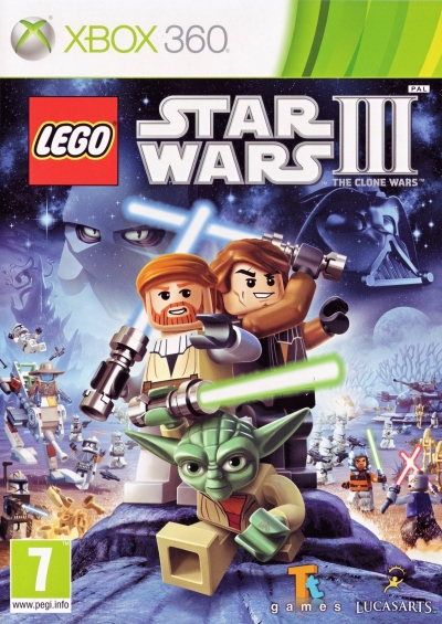 Obal hry LEGO Star Wars III: The Clone Wars