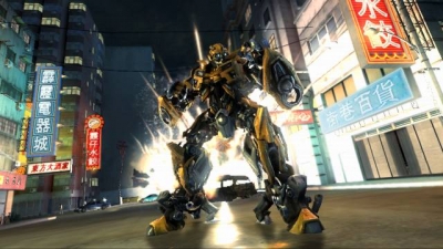 Screen ze hry Transformers: Revenge of the Fallen