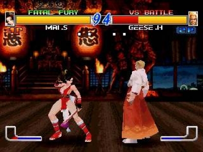 Screen ze hry Fatal Fury: Wild Ambition