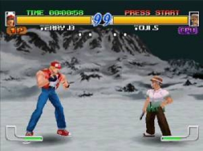 Screen ze hry Fatal Fury: Wild Ambition