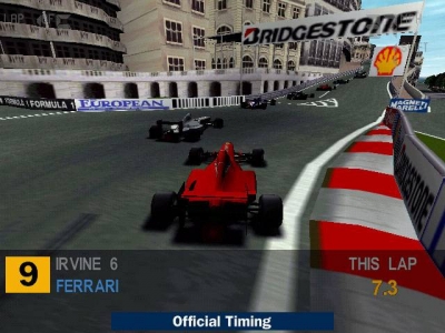 Screen ze hry Formula 1 Championship Edition