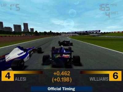 Screen ze hry Formula 1 Championship Edition