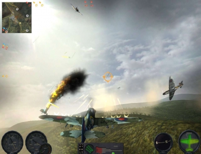 Screen ze hry Combat Wings: Battle of Britain