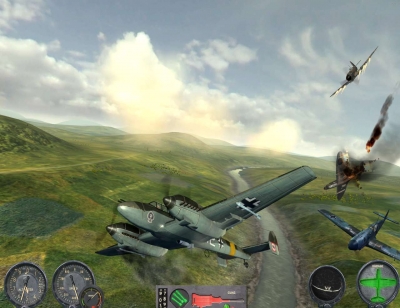 Screen ze hry Combat Wings: Battle of Britain