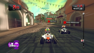 Screen ze hry F1 Race Stars