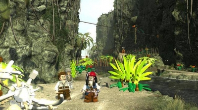 Screen ze hry LEGO Pirates of the Caribbean: The Video Game