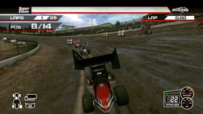 Screen ze hry World of Outlaws: Sprint Cars