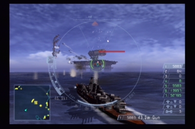 Screen ze hry Warship Gunner 2