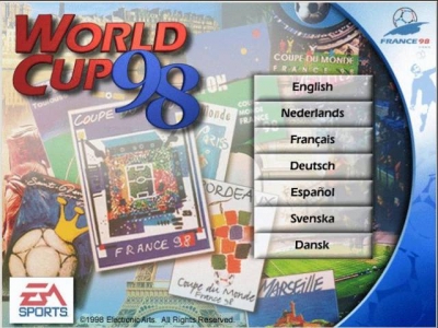 Screen ze hry World Cup 98