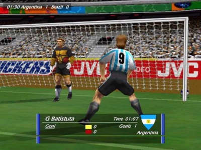 Screen ze hry World Cup 98