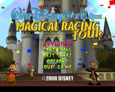 Screen ze hry Walt Disney World Quest Magical Racing Tour