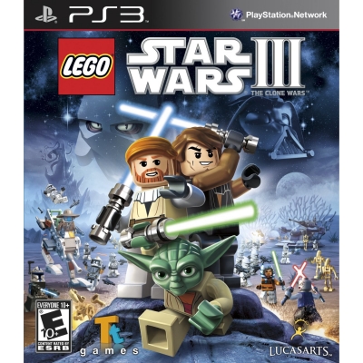 Obal hry LEGO Star Wars III: The Clone Wars