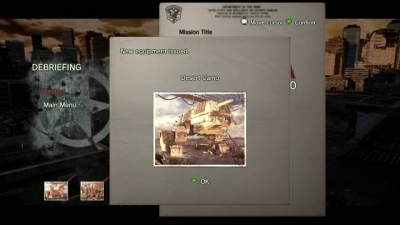Screen ze hry Steel Battalion: Heavy Armor