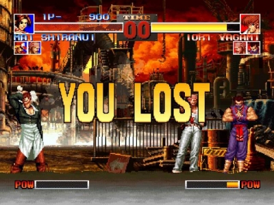 Screen ze hry The King of Fighters 95