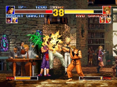 Screen ze hry The King of Fighters 95