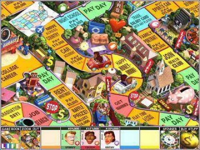 Screen ze hry The Game of Life