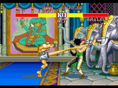 Screen ze hry Street Fighter Collection 2