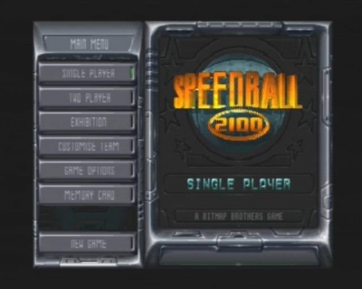 Screen ze hry Speedball 2100