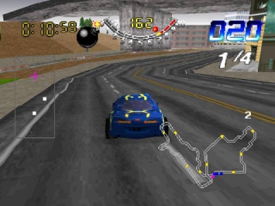 Screen ze hry San Francisco Rush: Extreme Racing