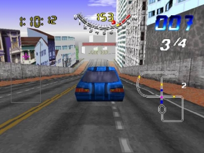 Screen ze hry San Francisco Rush: Extreme Racing