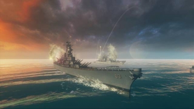 Screen ze hry Battleship