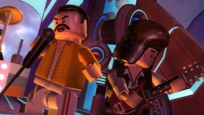 Screen ze hry LEGO Rock Band