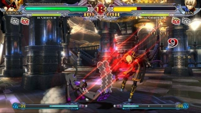 Screen ze hry BlazBlue: Continuum Shift