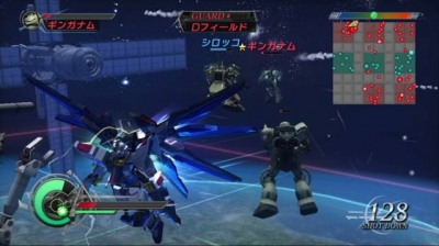 Screen ze hry Dynasty Warriors: Gundam 2