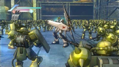 Screen ze hry Dynasty Warriors: Gundam 3