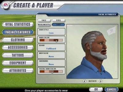 Screen ze hry Tiger Woods PGA Tour 2004