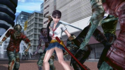 Screen ze hry Onechanbara: Bikini Samurai Squad