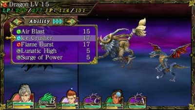 Screen ze hry Monster Kingdom: Jewel Summoner