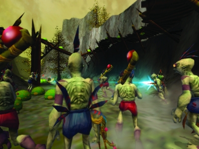 Screen ze hry Oddworld: Munchs Oddysee