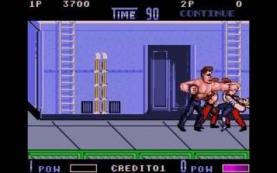 Screen ze hry Double Dragon II: The Revenge